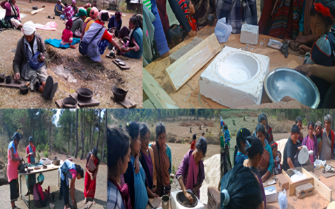 Pottery training, Larnai, Meghalaya